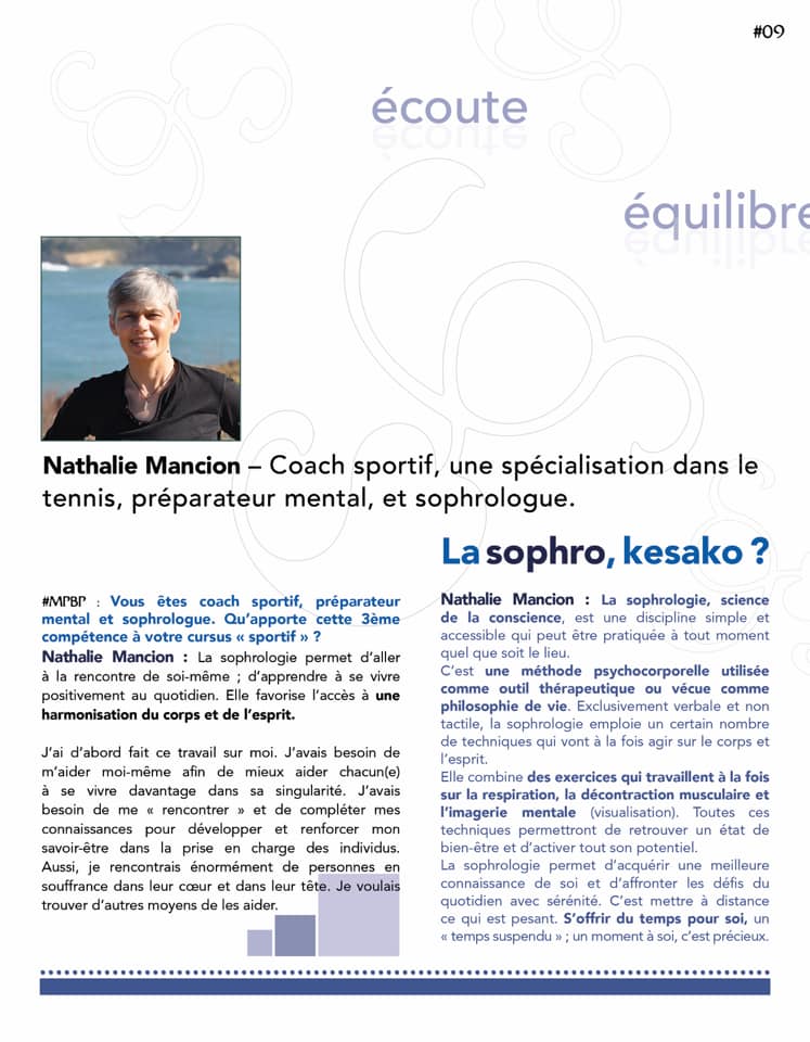 Page 1 de la parution presse
